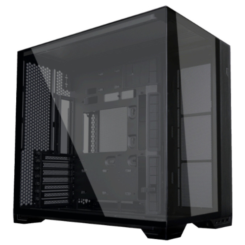 Lian Li G99.O11VPX.00 011 Vision COMPACT, Torre, PC, Negro, ATX, micro ATX, Mini-ITX, EATX, Acero, Aluminio, Vidrio templado,