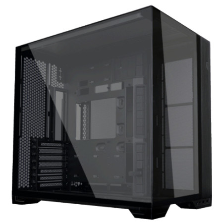 Lian Li G99.O11VPX.00 011 Vision COMPACT, Torre, PC, Negro, ATX, micro ATX, Mini-ITX, EATX, Acero, Aluminio, Vidrio templado,