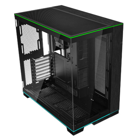 Lian Li PC-O11DERGBX 011 Dynamic EVO RGB O11D EVO RGB, Torre, PC, Negro, ATX, EATX, Mini-ITX, Aluminio, Acero, Vidrio templado,