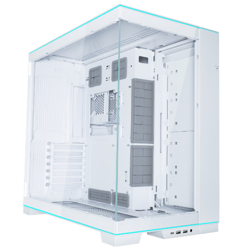 Lian Li PC-O11DERGBW 011 Dynamic EVO RGB 011 EVO RGB, Torre, PC, Blanco, ATX, EATX, Mini-ITX, Aluminio, Acero, Vidrio templado,