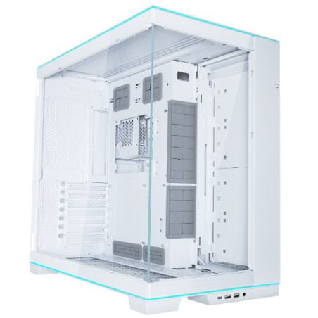 Lian Li PC-O11DERGBW 011 Dynamic EVO RGB 011 EVO RGB, Torre, PC, Blanco, ATX, EATX, Mini-ITX, Aluminio, Acero, Vidrio templado,