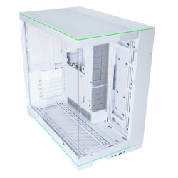 Lian Li PC-O11DERGBW 011 Dynamic EVO RGB 011 EVO RGB, Torre, PC, Blanco, ATX, EATX, Mini-ITX, Aluminio, Acero, Vidrio templado, 2