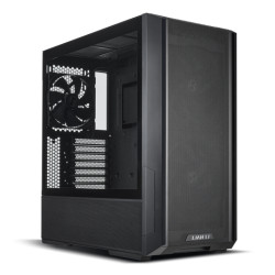 Lian Li G99.LAN216X.00 LANCOOL 216X, Midi Tower, PC, Negro, Transparente, ATX, EATX, micro ATX, Mini-ITX, Acero, Vidrio