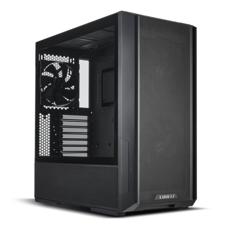 Lian Li G99.LAN216X.00 LANCOOL 216X, Midi Tower, PC, Negro, Transparente, ATX, EATX, micro ATX, Mini-ITX, Acero, Vidrio