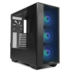 Lian Li LANCOOL III RGB BLACK Lancool III , Midi Tower, PC, Negro, Transparente, ATX, EATX, micro ATX, Mini-ITX, Aluminio,