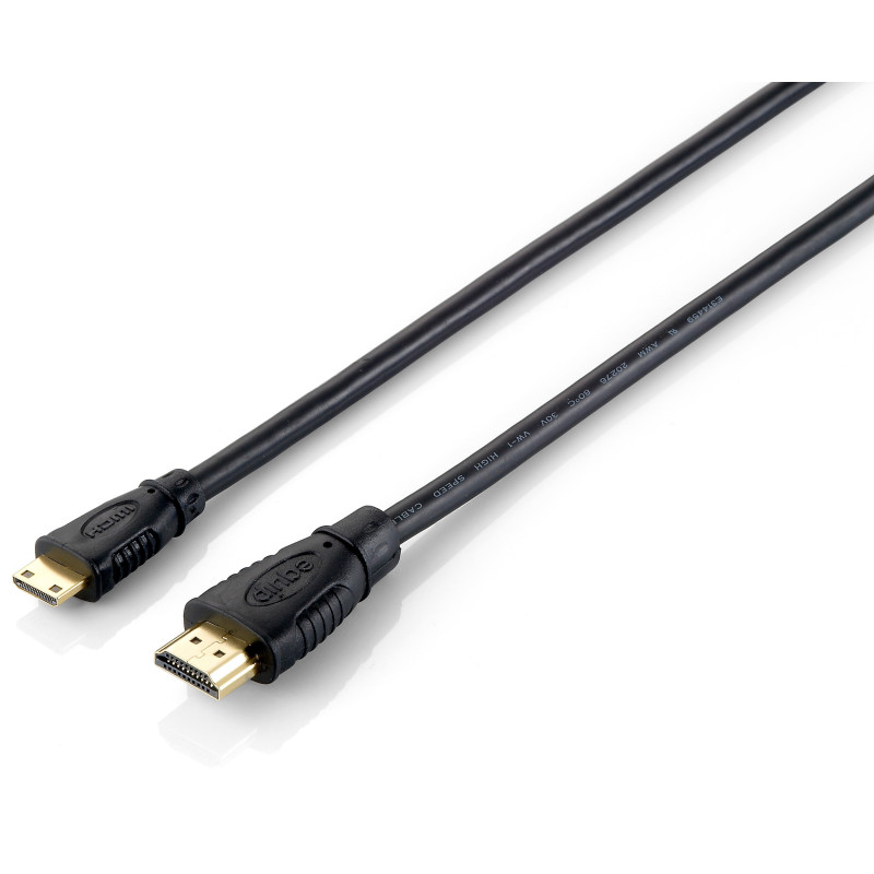 Equip 119306 119306 Cable HDMI 1.4 a Mini HDMI, 1,0 m, 4K/30 Hz, 1 m, HDMI tipo A (Estándar), HDMI Type C (Mini), 3D, 10,2
