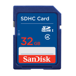 SanDisk SDSDB-032G-B35 SDSDB-032G-B35, 32 GB, SDHC, Azul