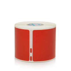 DYMO 2133399 2133399, Rojo, Rectángulo redondeado, Desmontable, Universal, Papel, 5,4 cm 2