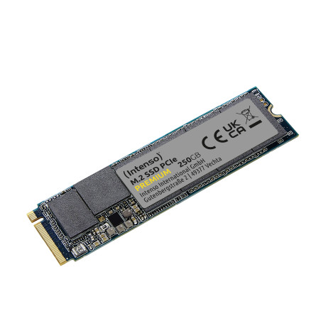 Intenso 3835440 M.2 SSD PCIe Premium, 250 GB, M.2, 2100 MB/s
