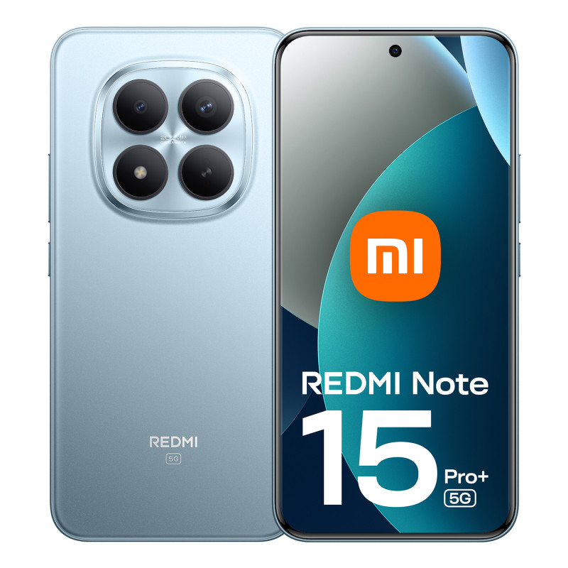 Xiaomi MZB0MI3EU Redmi Note 15 Pro+ 5G, 17,4 cm (6.83"), 2772 x 1280 Pixeles, 8 GB, 256 GB, 200 MP, Azul