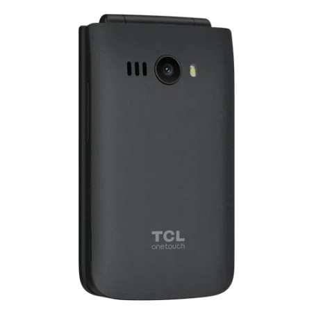 TCL T313D1-3ALCA112 OneTouch 4043, Concha, SIM doble, 8,13 cm (3.2"), 2 MP, 1380 mAh, Gris