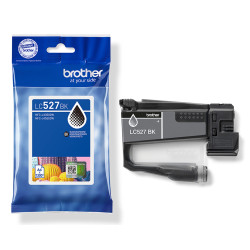 Brother LC527BK LC527BK, Negro, Tinta a base de pigmentos, 1 pieza(s), 1300 páginas, Pack individual 2