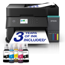 Epson C11CL43402 EcoTank ET-3950, Inyección de tinta, Impresión a color, 4800 x 1200 DPI, A4, Impresión directa, Negro 2