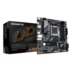 GIGABYTE B650M D3HP B650M D3HP Placa base - AMD Ryzen serie 9000, VRM de 5+2+2 fases, hasta 7600 MHz DDR5 (OC), 2xPCIe 4.0 M.2,