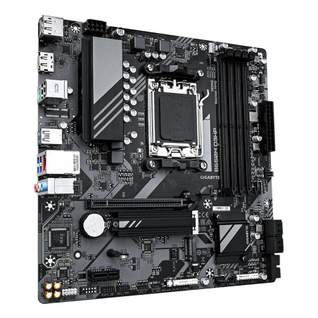 GIGABYTE B650M D3HP B650M D3HP Placa base - AMD Ryzen serie 9000, VRM de 5+2+2 fases, hasta 7600 MHz DDR5 (OC), 2xPCIe 4.0 M.2,