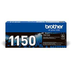 Brother TN-1150 TN-1150, 1000 páginas, Negro, 1 pieza(s)