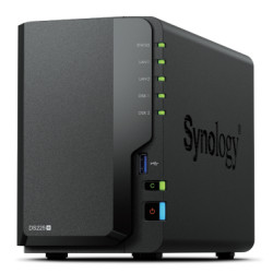 Synology DS225+ DiskStation DS225+ 2 Bay NAS, NAS, Escritorio, Intel® Celeron®, J4125, 2 GB, DDR4