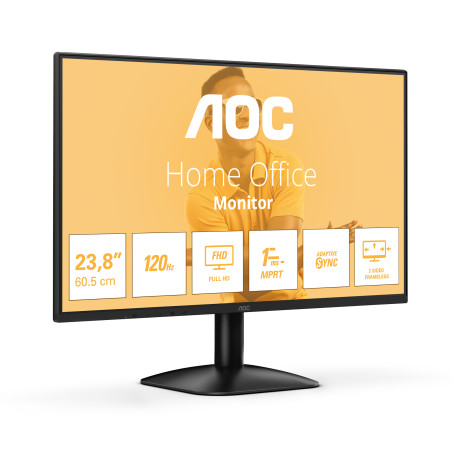 AOC 24B31H 24B31H, 60,5 cm (23.8"), 1920 x 1080 Pixeles, Full HD, 4 ms, Negro