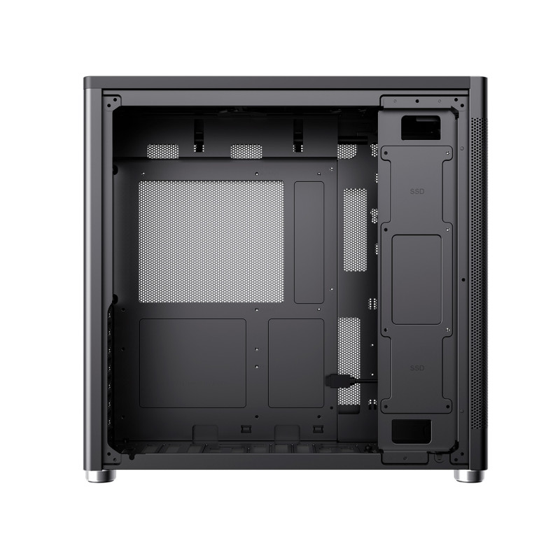 CoolBox COO-CHA-MP1B-0 CAJA ATX MP1 FULL MESH (NEGRA) USB-C 3.2 GEN1 SIN FTE, Torre, PC, Negro, ATX, micro ATX, Micro-ITX,