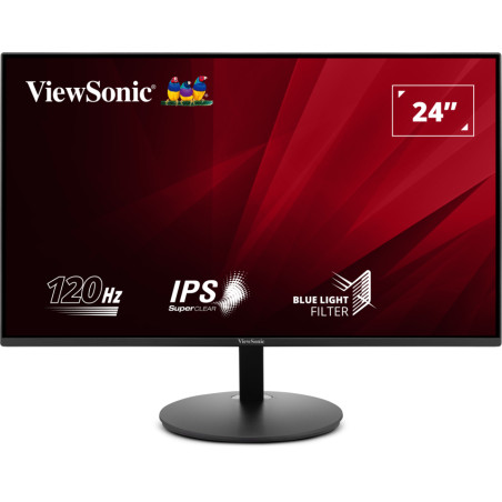 Viewsonic VA24E1-H VA VA24E1-H, 61 cm (24"), 1920 x 1080 Pixeles, Full HD, LED, 5 ms, Negro