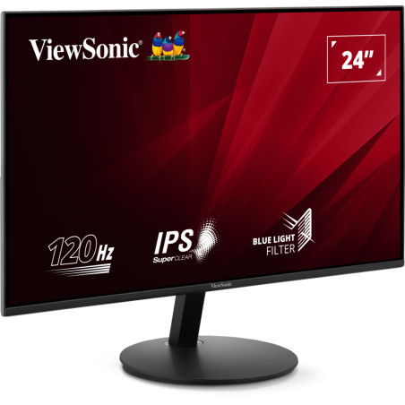 Viewsonic VA24E1-H VA VA24E1-H, 61 cm (24"), 1920 x 1080 Pixeles, Full HD, LED, 5 ms, Negro