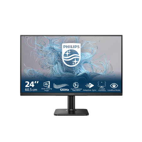 Philips 24E2N1110/00 1000 series 24E2N1110/00, 60,5 cm (23.8"), 1920 x 1080 Pixeles, Full HD, LCD, 4 ms, Negro