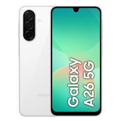 Samsung SM-A266BZWBEUE Galaxy A26, 17 cm (6.7"), 6 GB, 128 GB, 50 MP, Android 15, Blanco