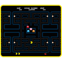 Konix 82541120979 82541120979, Negro, Amarillo, Imagen, Nylon, Base antiderrapante, Alfombrilla de ratón para juegos