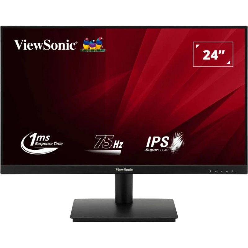 Viewsonic VA240-H-2 VA VA240-H-2, 60,5 cm (23.8"), 1920 x 1080 Pixeles, Full HD, LED, 1 ms, Negro