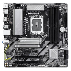 GIGABYTE B860M DS3H B860M DS3H Placa base - CPUs Intel Core Ultra, VRM de 5+1+2+1 fases, hasta 9066MHz DDR5, 1xPCIe 5.0 + 2