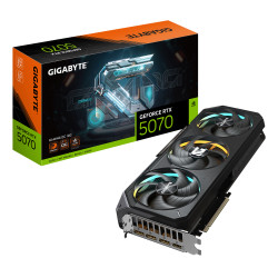 GIGABYTE GV-N5070GAMING OC-12GD GeForce RTX 5070 GAMING OC 12G Tarjeta Gráfica - 12GB GDDR7, 192 bits, PCI-E 5.0, 2625 MHz