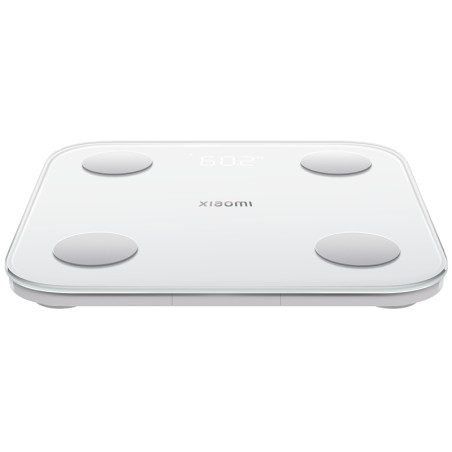 Xiaomi BHR7793GL S400, Báscula personal electrónica, 150 kg, 100 g, Blanco, kg, lb, Plaza