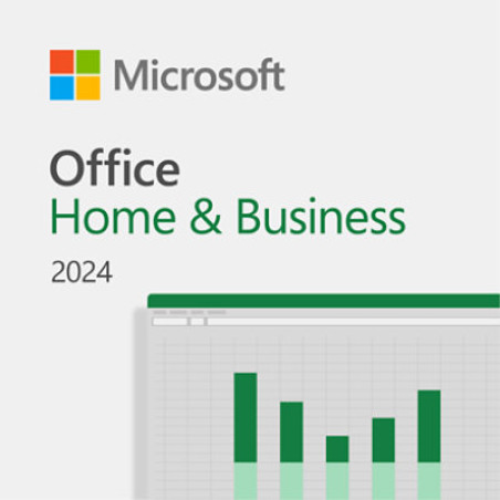 Microsoft EP2-06606 Office Home & Business 2024, Office suite, Completo, 1 licencia(s), Descarga electrónica de software (ESD,