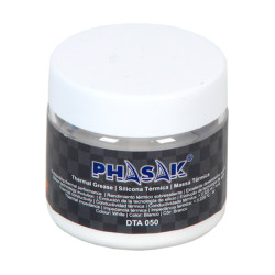 Phasak DTA 050 Pasta Térmica Blanca en bote de 50g - DTA 050, Pasta térmica, 1,695 W/m·K, Gris, -30 - 300 °C, 50 g