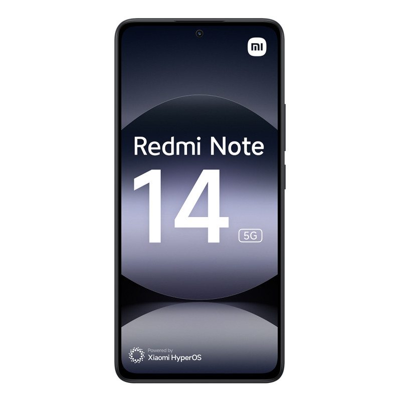Xiaomi MZB0INYEU Redmi Note 14 5G, 16,9 cm (6.67"), 2400 x 1080 Pixeles, 8 GB, 256 GB, 108 MP, Negro