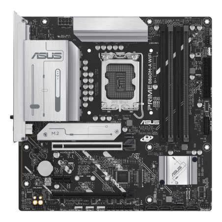 ASUS 90MB1JY0-M0EAY0 PRIME B860M-A WIFI, Intel, LGA 1851 (Socket V1), Intel Core Ultra (Series 2), LGA 1851, DDR5-SDRAM, 256 GB