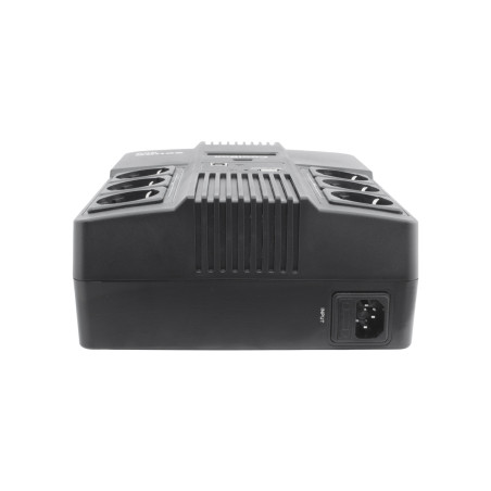 CoolBox COO-SAISCU3-800 SAI SCUDO3 800VA 480W 3+3 SCHUKOS + SOFTWARE, Línea interactiva, 0,8 kVA, 480 W, Seno, 162 V, 290 V