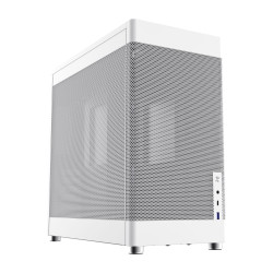 CoolBox COO-CHA-MP1-0 CAJA ATX MP1 FULL MESH (BLANCA) USB-C 3.2 GEN1 SIN FTE, Torre, PC, Blanco, ATX, micro ATX, Micro-ITX,