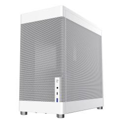 CoolBox COO-CHA-MP1-0 CAJA ATX MP1 FULL MESH (BLANCA) USB-C 3.2 GEN1 SIN FTE, Torre, PC, Blanco, ATX, micro ATX, Micro-ITX, 2