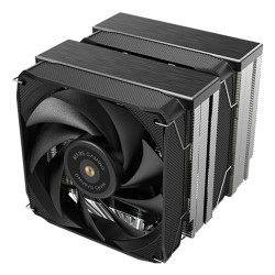 Mars Gaming MCPUXU6 MCPU-XU6, Disipador CPU Doble Torre, TDP 350W, 2x Ventiladores de Aspas Híbridas y Rodamiento FDB de Cobre 2