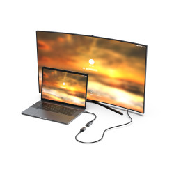 Equip 133493 133493 Adaptador de USB-C a DisplayPort 1.4, 8K/30Hz, 0,15 m, USB Tipo C, DisplayPort, Macho, Hembra, Derecho 2