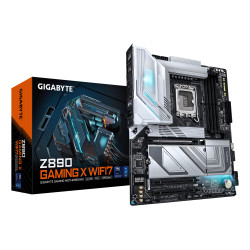 GIGABYTE Z890 GAMING X WIFI7 Placa base Z890 GAMING X WIFI7 - Compatible con CPUs Intel Core Ultra (Serie 2), VRM de 16+1+2