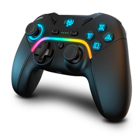 Krom NXKROMKAYROS Kayros, Gamepad, Android, Nintendo Switch, PC, iOS, Cruceta, Botón de inicio, Botón macro, Botón de