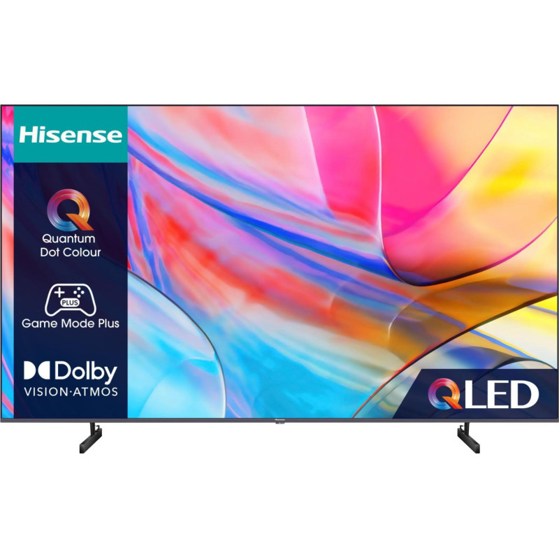 Hisense 20012485 75A79KQ, 190,5 cm (75"), 3840 x 2160 Pixeles, DLED, Smart TV, Wifi, Antracita