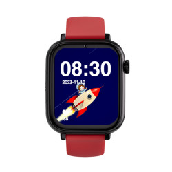 SaveFamily GPSSWPNEGRSILROJA Save Family PLUS SmartWatch con GPS y llamada Negro Correa Silicona Roja NO INCLUYE SIM, 4,7 cm 2