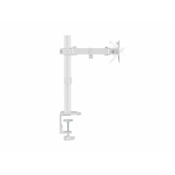 Equip 650166 Soporte de escritorio articulado para monitor de 17«-32», blanco, Pinza/Atornillado, 9 kg, 43,2 cm (17"), 81,3 2
