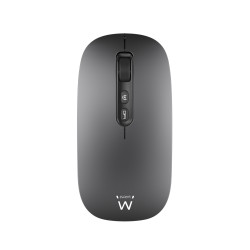 Ewent EW3207 EW3207, Ambidextro, Óptico, RF Wireless + Bluetooth, 1600 DPI, Negro