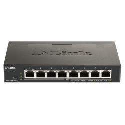 D-Link DGS-1100-08PV2/E DGS-1100-08PV2, Gestionado, L2/L3, Gigabit Ethernet (10/100/1000), Bidireccional completo (Full