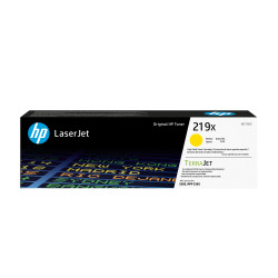 HP W2192X Cartucho de Tóner Original LaserJet 219X de alta capacidad amarillo, 2500 páginas, 0 páginas, Amarillo, 1 pieza(s)