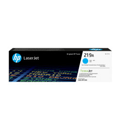 HP W2191A Cartucho de Tóner Original LaserJet 219A cian, 1200 páginas, 0 páginas, Cian, 1 pieza(s)